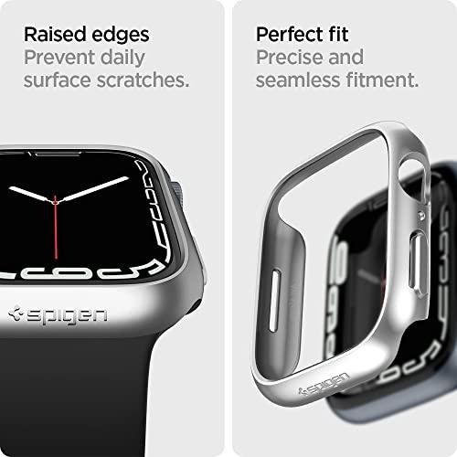 Spigen  Apple Watch ケース 45mm   Series 9 / 8 / 7 対応   落下 衝撃 吸収 簡易着脱 超薄型 シンプル スリム 軽量 保護カバー アップルウォッチケース シン・｜sterham0021｜07