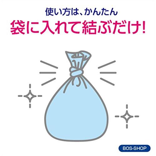 驚異の防臭袋 BOS (ボス) うんちが臭わない袋 猫用うんち処理袋 袋カラー：ブルー  (SSサイズ 200枚入)｜sterham0021｜04