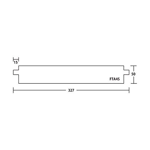 プロバインド 契約書用袋とじ製本テープ ２パックセット/20枚入り  FTA4S-2｜sterham0021｜03