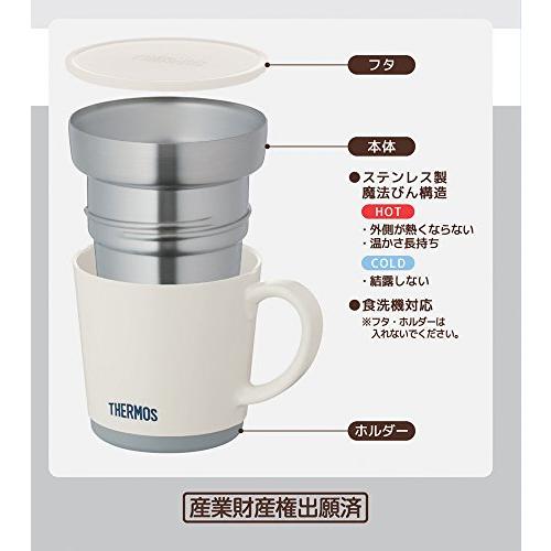 サーモス 保温マグカップ 350ml ホワイト JDC-351WH｜sterham0021｜06