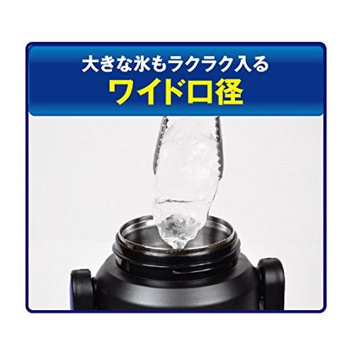 パール金属 水筒 2.2L 直飲み ダブル スポーツ ジャグ 2200 ブラック スポルト チャージャー HB-3750｜sterham0021｜05