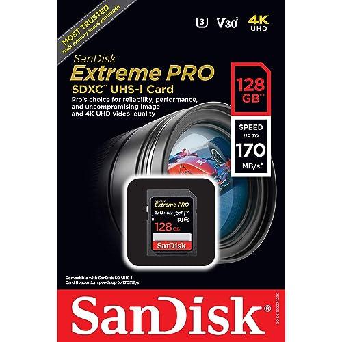 SanDisk 128GB Extreme PRO UHS-I SDXC 170MB/s SDSDXXY-128G サンディスク 海外パッケージ品｜sterham0021｜04