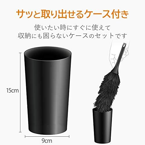 エレコム 除電ブラシ ほこりとり クリーニングブラシ 強力 収納ケース付き ブラック AVD-TVBR03ASC｜sterham0021｜06