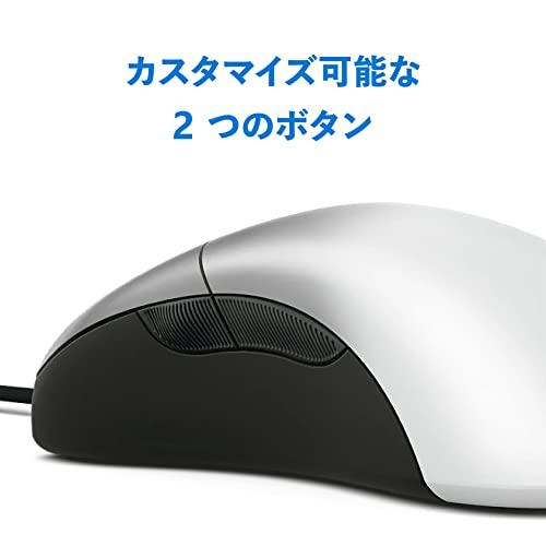 マイクロソフト プロ インテリ マウス NGX-00008 : 有線 快適操作 5ボタン IR LED USB接続 ( シャドウ ホワイト )｜sterham0021｜03