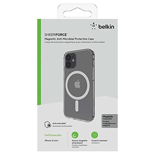 Belkin iPhone 12 mini 用クリアケース MagSafe対応 抗菌 薄型 超耐衝撃 ソフトTPU ストラップホール付き MSA001btCL-A｜sterham0021｜07