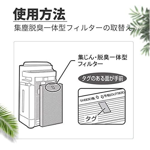 B&A FZ-H40MF加湿フィルター fz-h40mf空気清浄機用交換フィルター KI-HS40 KI-JS40 KI-LD50 KI-LS40 KI-ND50 KI-NS40 互換品 (合計2枚入り)｜sterham0021｜07