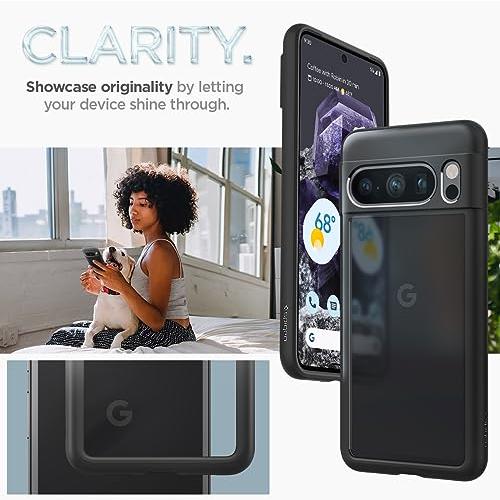 Spigen Google Pixel8 Pro ケース クリア TPU バンパーケース 2重構造 米軍MIL規格取得 耐衝撃 すり傷防止 黄ばみ無し ワイヤレス充電対応 ウルトラ・ハイブリッ｜sterham0021｜03