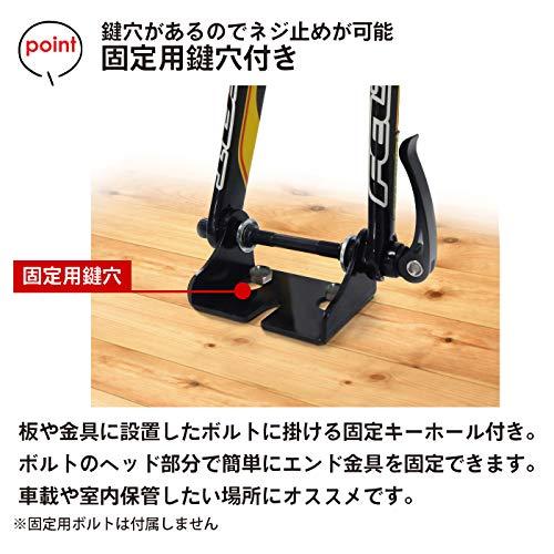 GORIX(ゴリックス) 自転車固定 フォークマウント 車載 室内保管 [ロードバイク・マウンテンバイク対応] 輪行 ディスプレイスタンド GX-8016｜sterham0021｜04