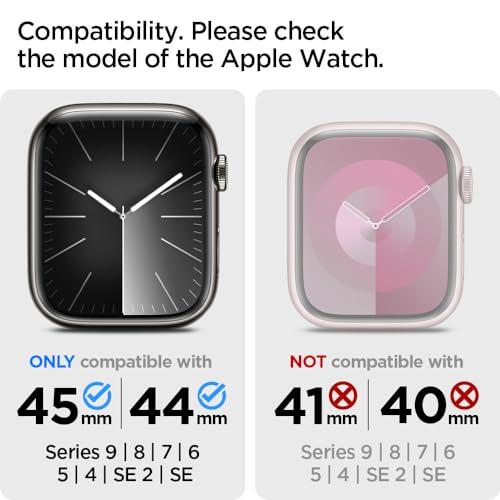 Spigen Apple Watch ケース 45mm * 44mm   Series 8 / SE 2 /Series 7 / SE/Series 6 / 5 / 4 対応   落下 衝撃 吸収 タフネスデザイン 保護カバー ラギッド・ア｜sterham0021｜02