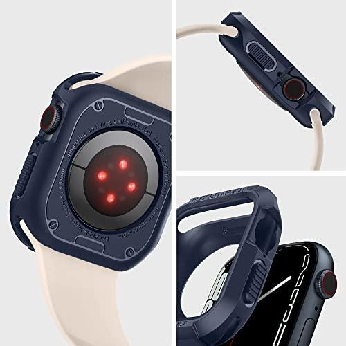 Spigen Apple Watch ケース 45mm * 44mm   Series 8 / SE 2 /Series 7 / SE/Series 6 / 5 / 4 対応   落下 衝撃 吸収 タフネスデザイン 保護カバー ラギッド・ア｜sterham0021｜03