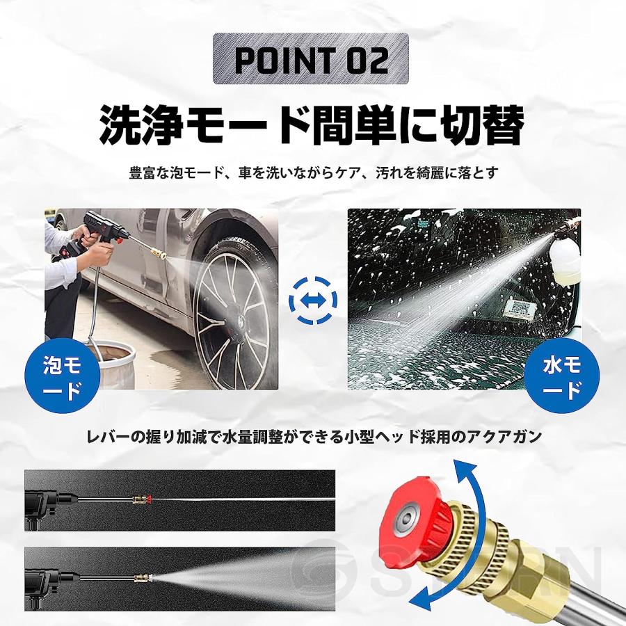 高圧洗浄機 コードレス 充電式 マキタバッテリー互換 4.0MPa 大 高圧洗浄機 コードレス 充電式 マキタバッテリー互換 4.0MPa 大