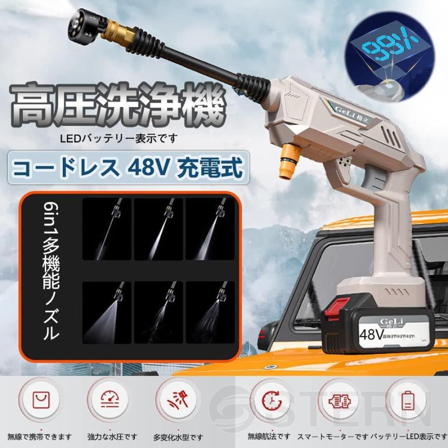 高圧洗浄機 コードレス 充電式 マキタバッテリー互換 4.0MPa 大 高圧洗浄機 コードレス 充電式 マキタバッテリー互換 4.0MPa 大