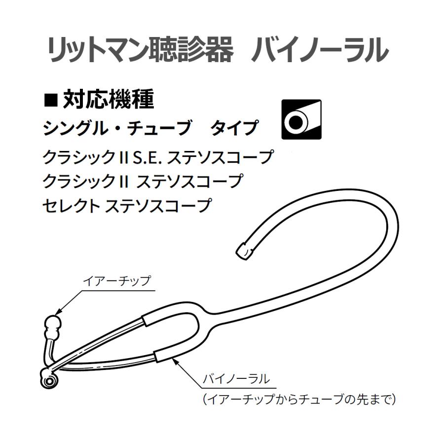 3M リットマン 聴診器 交換部品 バイノーラル クラシックIIS.E