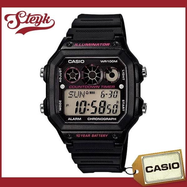 CASIO AE-1300WH-1A2  カシオ 腕時計 チープカシオ デジタル  メンズ｜steyk