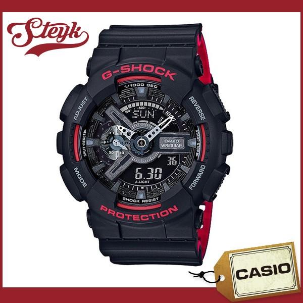 CASIO GA-110HR-1A カシオ 腕時計 話題の行列 G-SHOCK ジーショック アナデジ 買物 メンズ