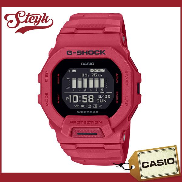 CASIO GBD-200RD-4 カシオ 腕時計 デジタル 【後払い手数料無料】 レッド 贈答 メンズ G-SHOCK ブラック モバイルリンク機能