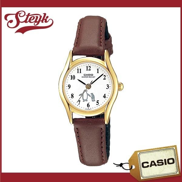 CASIO LTP-1094Q-7B6  カシオ 腕時計 チープカシオ ペンギン アナログ  レディース｜steyk