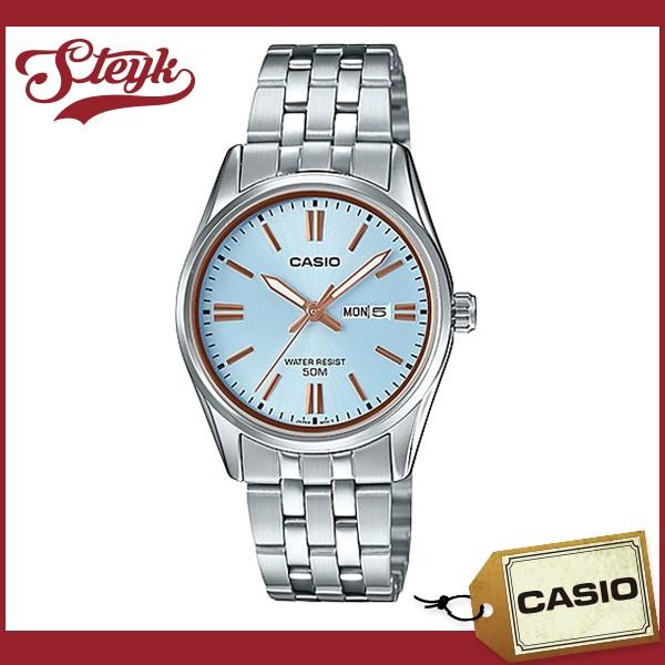 CASIO LTP-1335D-2A カシオ 腕時計 アナログ スタンダード レディース ブルー シルバー｜steyk