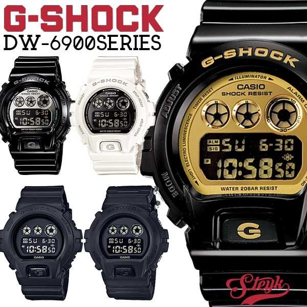 Casio Dw 6900 カシオ G Shock Gショック メンズ 腕時計 防水 黒 白 海外モデル Sale 74 Off