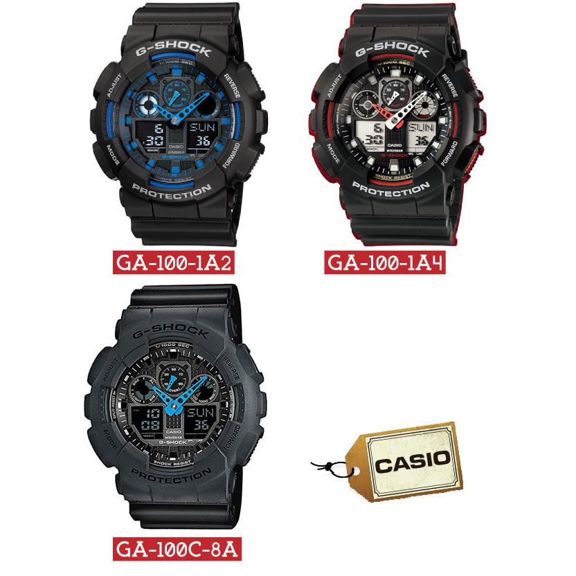 G-SHOCK GA-100 デジタル腕時計 GA-100-1A1JF | CASIO