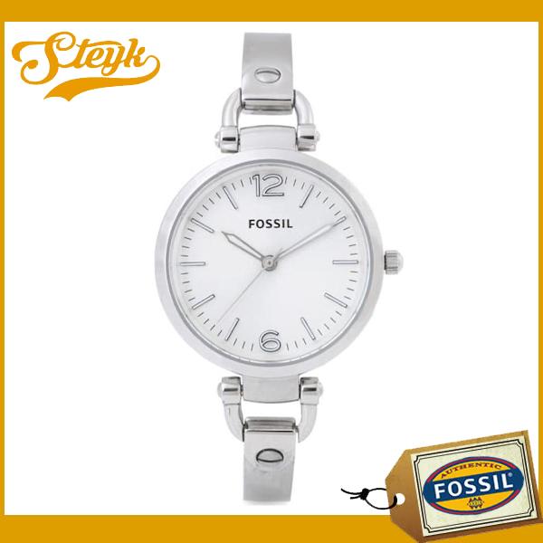 FOSSIL 腕時計 ジョージア クオーツ ローズゴールド レディース ダイヤ-