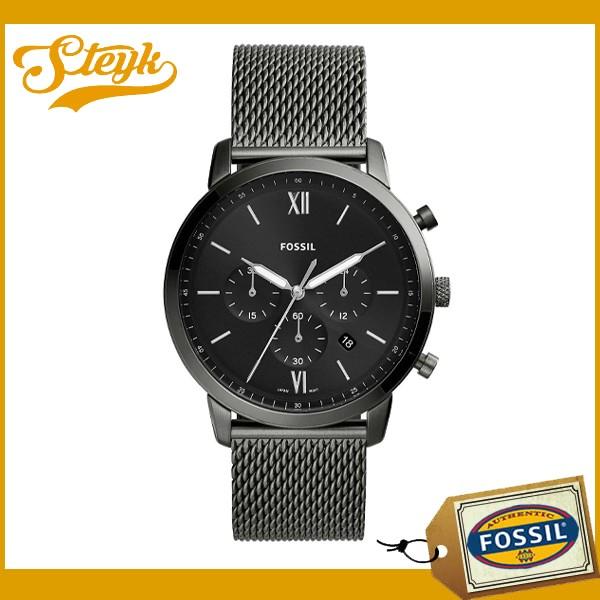 FOSSIL FS5699 フォッシル 腕時計 アナログ NEUTRA CHRONO ニュートラ クロノ メンズ ブラックサンレイ スモーク ...