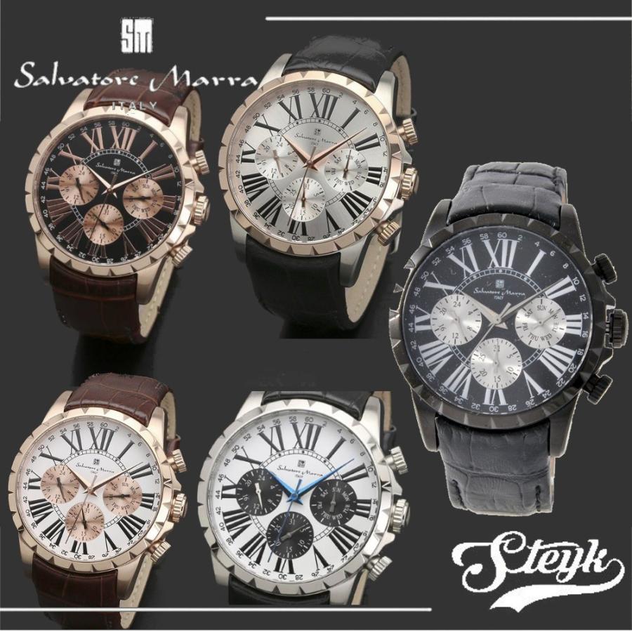 Salvatore Marra サルバトーレマーラ 腕時計 アナログ クォーツ レザー
