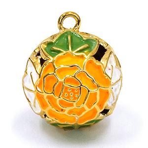 鈴 牡丹鈴 1個 ぼたん鈴 花鈴 華鈴 国内産 手芸用品 ペット用品