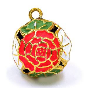 鈴 牡丹鈴 1個 ぼたん鈴 花鈴 華鈴 国内産 手芸用品 ペット用品