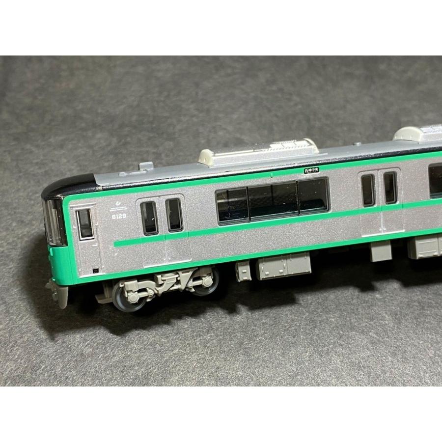 神戸市交通局6000形方向幕・車番インレタ(鉄道コレクション寸法対応)(N