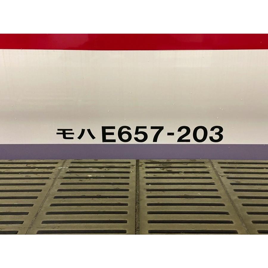 E657系車番・標記インレタ（常磐線特急ひたち・ときわ車番）(Nゲージ