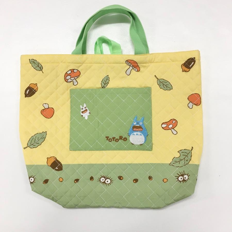 レッスンバッグ となりのトトロ ジブリ 子供用 女の子 にこにこトトロ どんぐり きのこ 通学 通園 習い事 学生服 学校用品の専門店ガッコス 通販 Yahoo ショッピング