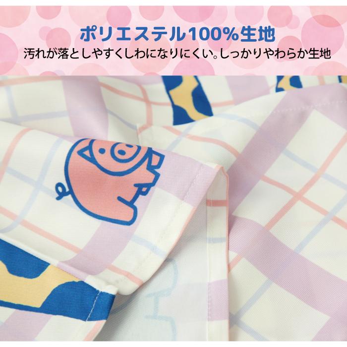 キャラクター エプロン 長袖 保育士 M〜L エプロン ミッフィー ズートピア トムとジェリー スヌーピー サンリオ 看護師 保育園 幼稚園 大人用エプロン 速乾 着脱 |  | 04