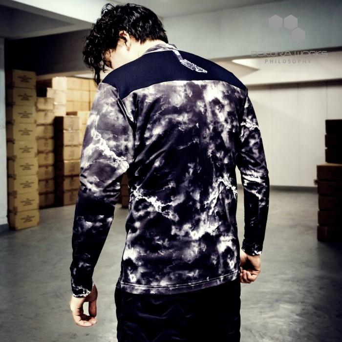 メンズ コンプレッション 長袖 蓄熱 ハイネック BOKURA WORKS 777 紳士