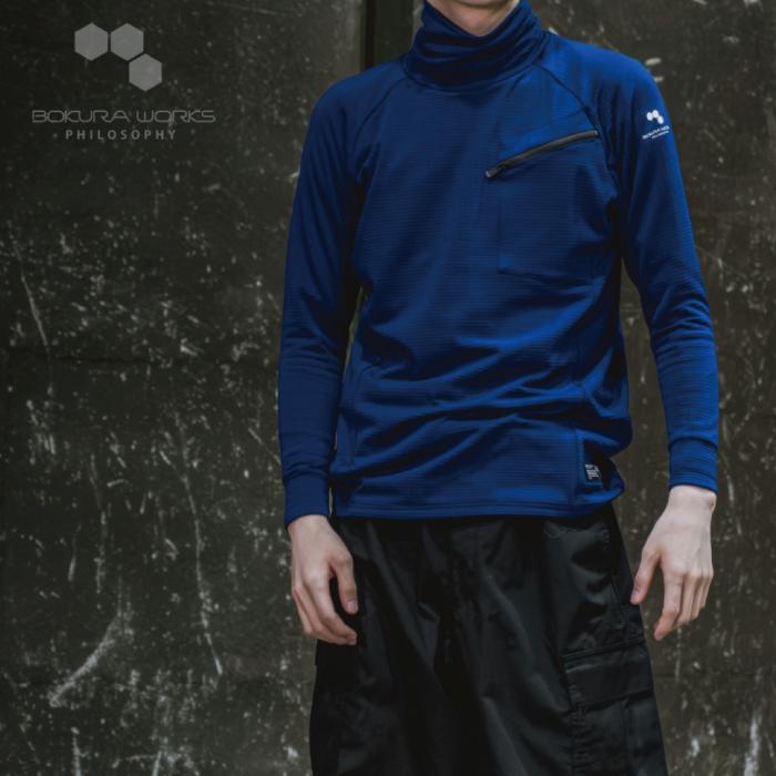 メンズ インナーの上に着るインナー ボクラワークス コトブキニット