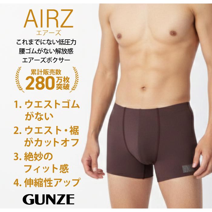GUNZE（グンゼ） ボディワイルド エアーズボクサー パンツ メンズ