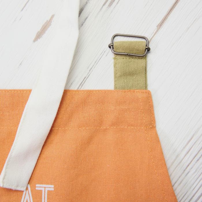 エプロン ナチュラル コットン  ホルターネック キッチン 雑貨 ガーデニング アウトドア おしゃれ かわいい  中央ポケット インド綿 |  | 06