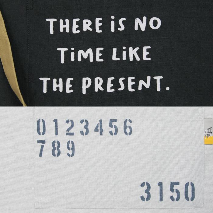 エプロン ナチュラル コットン  ホルターネック キッチン 雑貨 ガーデニング アウトドア おしゃれ かわいい  中央ポケット インド綿 |  | 08