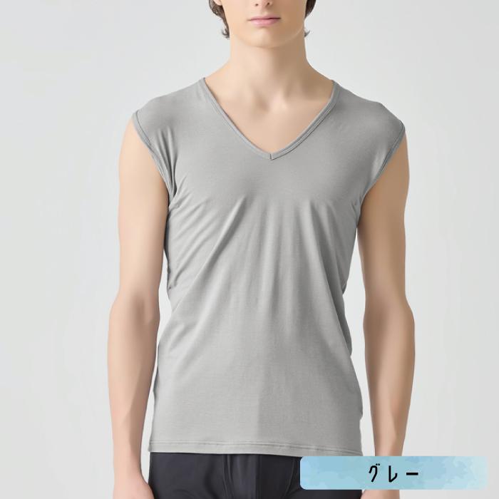 グンゼ  アセドロン 大きな汗とりパット付ＶネックＴシャツ MCA６２０ Ｍ Ｌ ＬＬ 紳士 肌着 メンズ インナー | GUNZE | 05