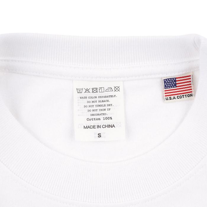 CROSS & STITCH tシャツ メンズ ヘビーウエイト 長袖 春夏秋冬 USA