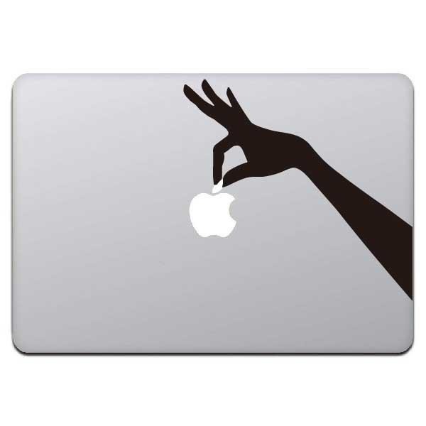 MacBookステッカー スキンシール "The Hand Picking Apple" MacBook Air 13｜sticker-town