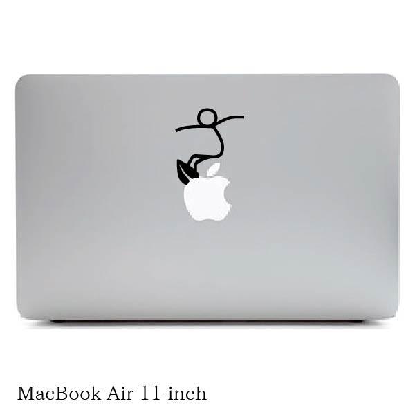 独創的 SEAL限定商品 MacBookステッカー スキンシール 棒人間 サーフ quot;stickman surfquot; MacBook Air11 13 Pro13 15 sman5bdg.sch.id sman5bdg.sch.id