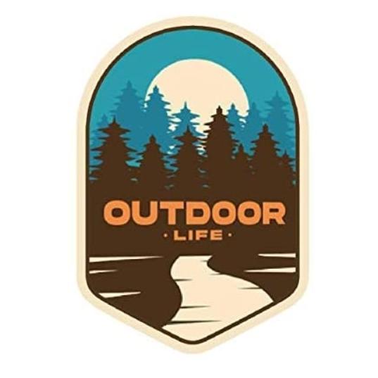 公式 Sticker Kingdom Japan】 アウトドア ステッカー キャンプ 旅行 