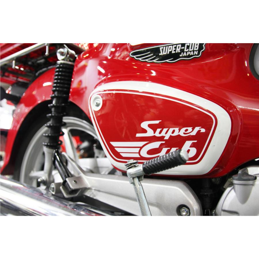 スーパーカブ ステッカー 2枚セット 左右セット BIG SIZE バイク スーパーカブ ステッカー 2枚セット 左右セット BIG SIZE バイク
