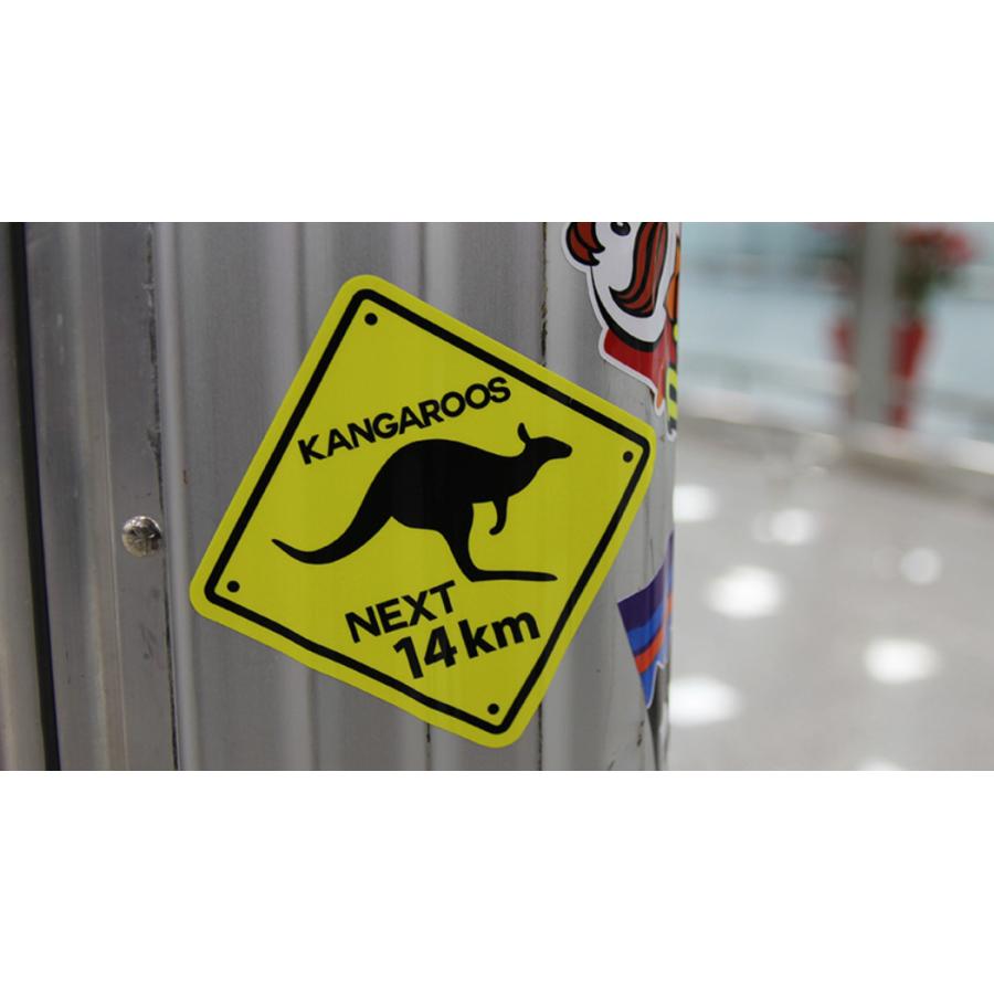 公式 Sticker Kingdom Japan】カンガルー ステッカー Kangaroo
