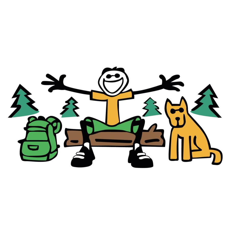 公式 Sticker Kingdom Japan】 アウトドア ステッカー キャンプ 旅行 