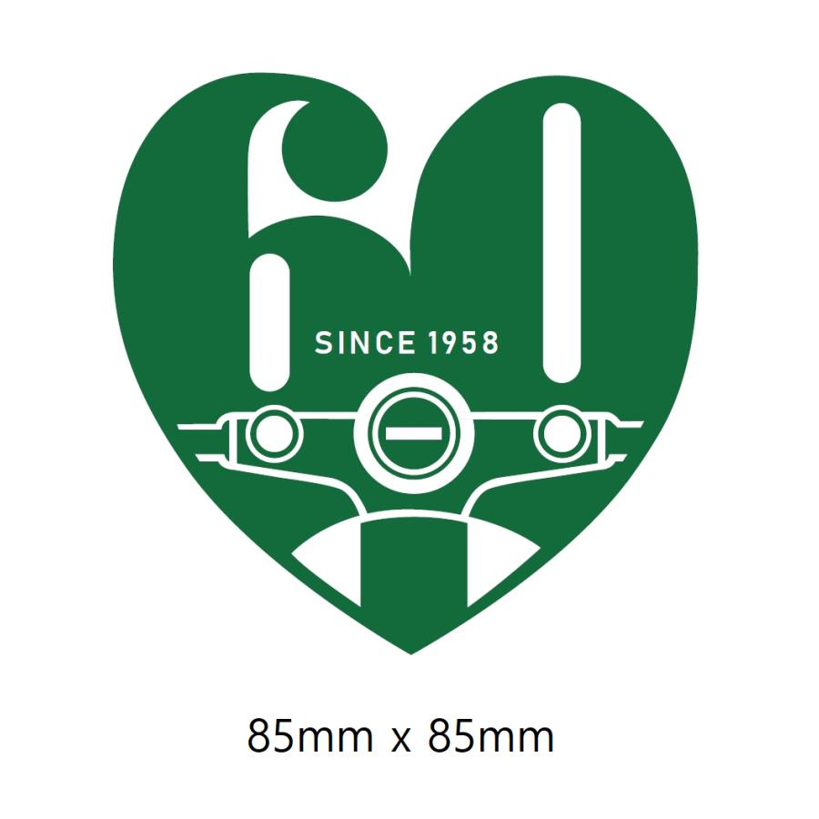 スーパーカブ ステッカー 60周年 シール SuperCub Sticker Seal 防水