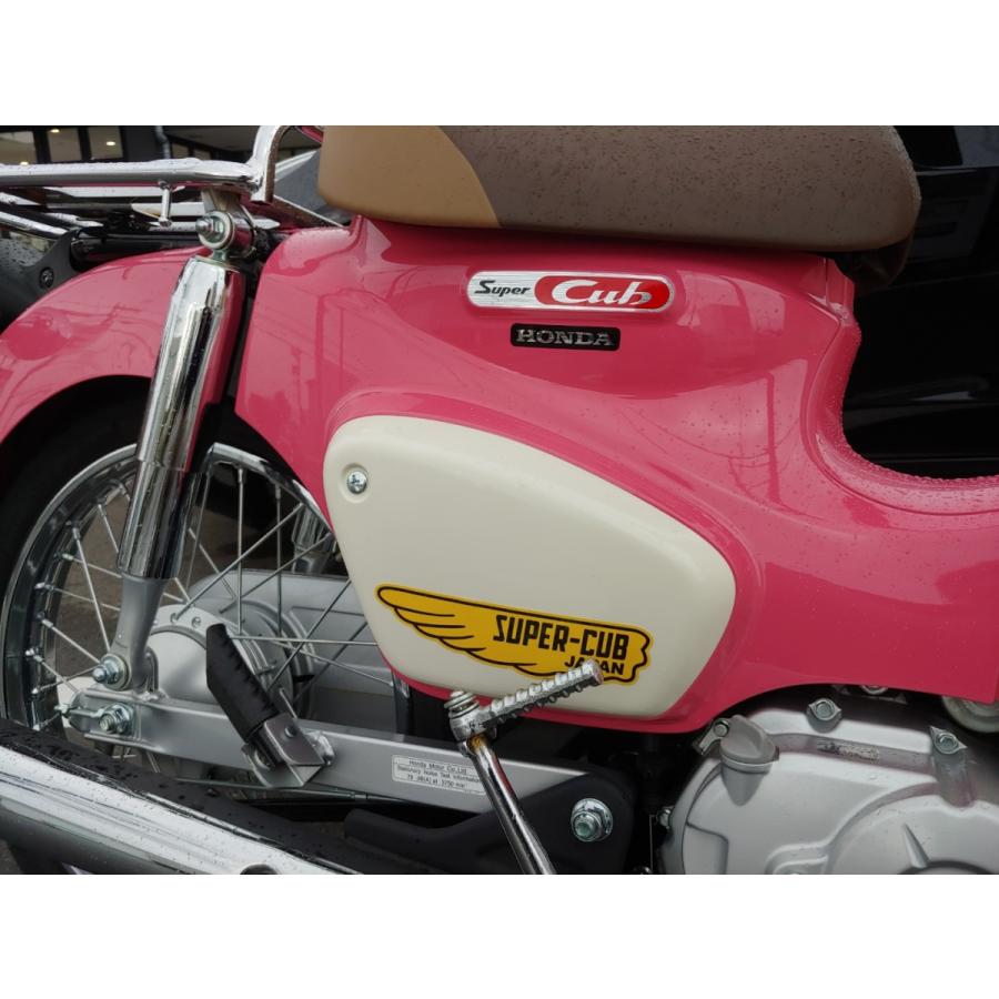 スーパーカブ ステッカー 2枚セット スーパーカブ シール 2枚セット SuperCub Sticker SuperCub Seal 防水 ステッカー  (Wing.Yellow)｜stickerkingdomjapan｜03