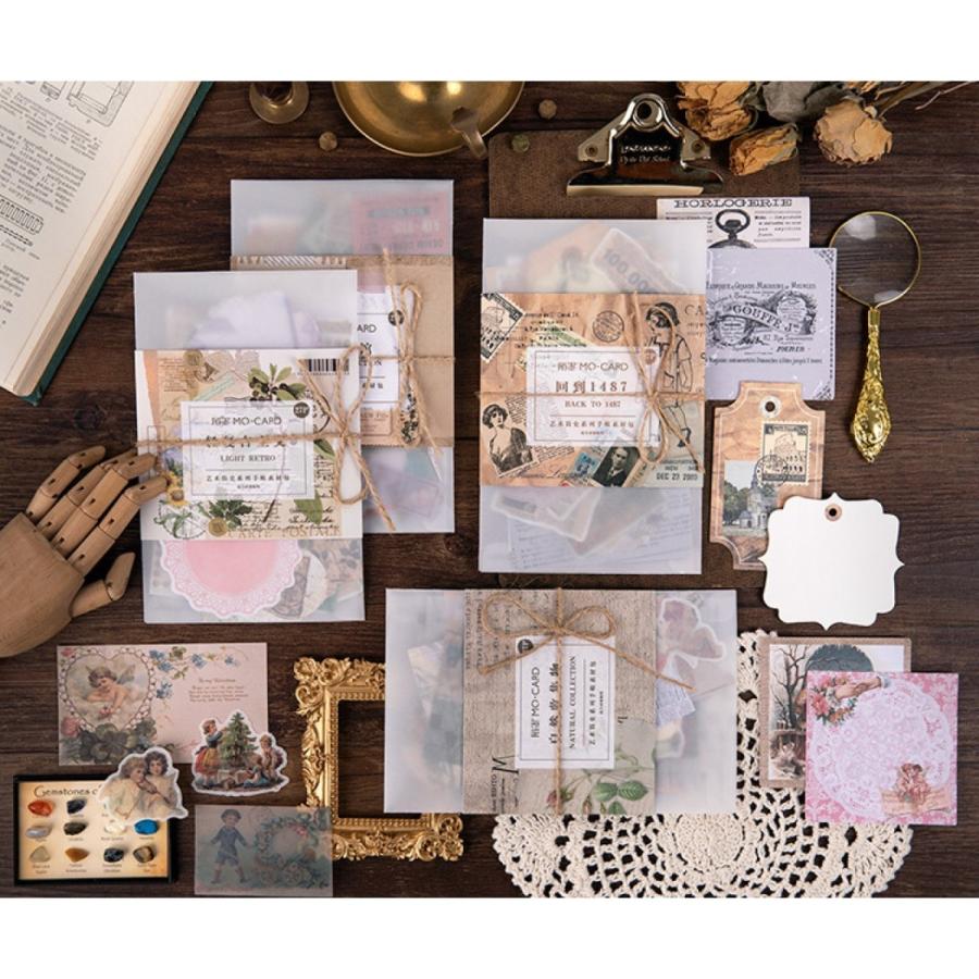 コラージュ素材 全6種 紙もの シール 混在 硫酸紙 背景紙 レトロ タグ風 天使 植物 花柄 手帳 デコレーション ジャンクジャーナル 海外 素材 4 0731 すてき手帳 通販 Yahoo ショッピング