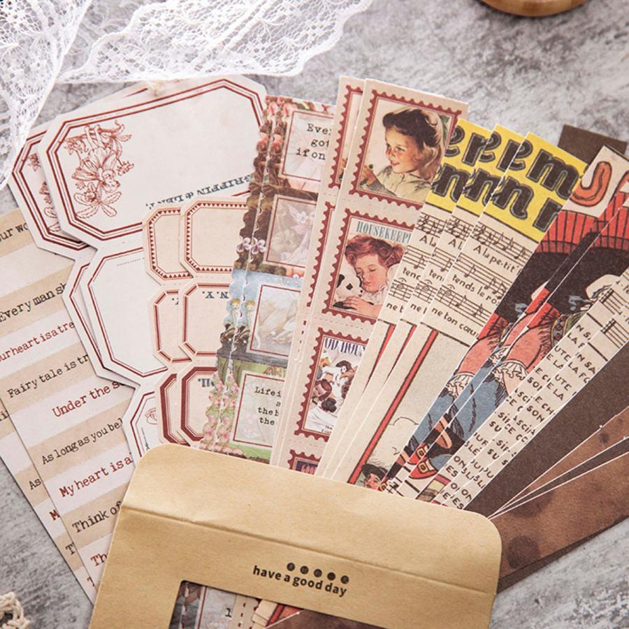 Sale ハンドブックシリーズ コラージュ素材 全8種 ステッカー シール レトロ ノスタルジック 紙もの 海外 H24 1210 すてき手帳 通販 Yahoo ショッピング